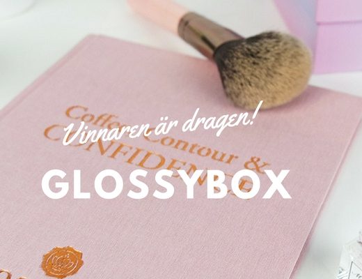 Vinnare av Glossybox tävlingen!