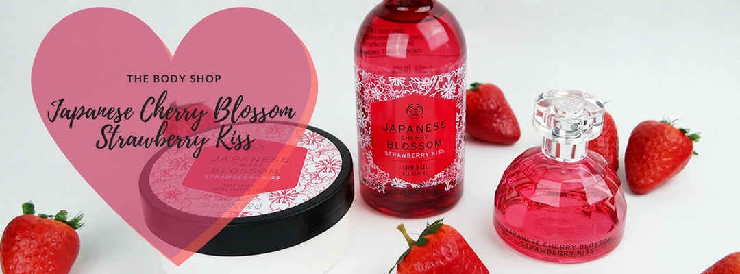 Valentine with Japanese Cherry Blossom Strawberry Kiss