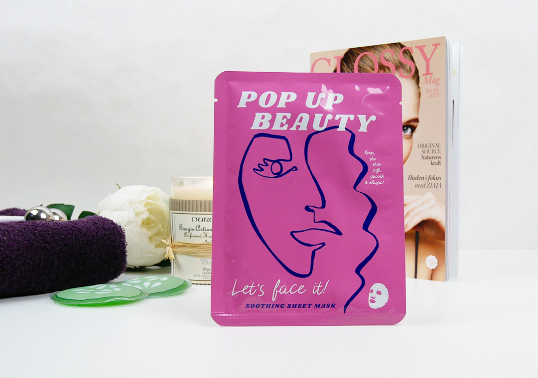 POP UP BEAUTY - Soothing Sheet Mask